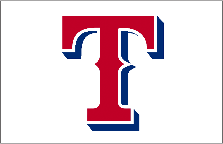 Texas Rangers 2004-2008 Jersey Logo iron on transfers for fabric